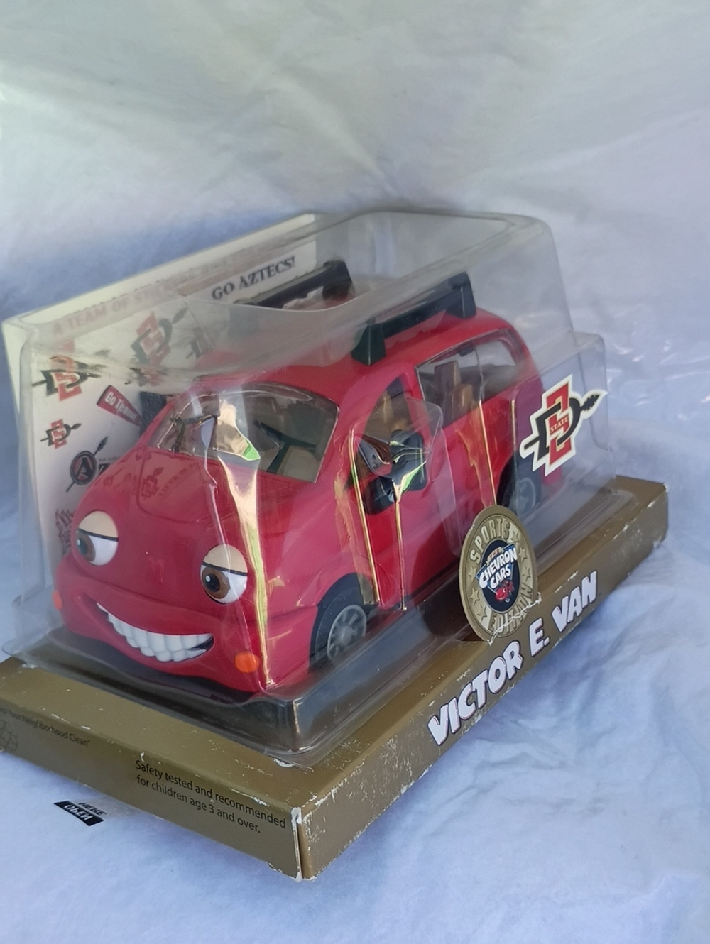 Victor E. Van Red Kids Action Vehicle by